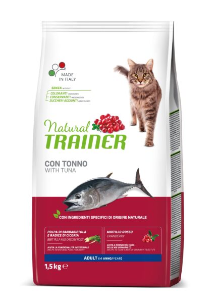 TRAINER NATURAL CAT kg 1.5 Tonno
