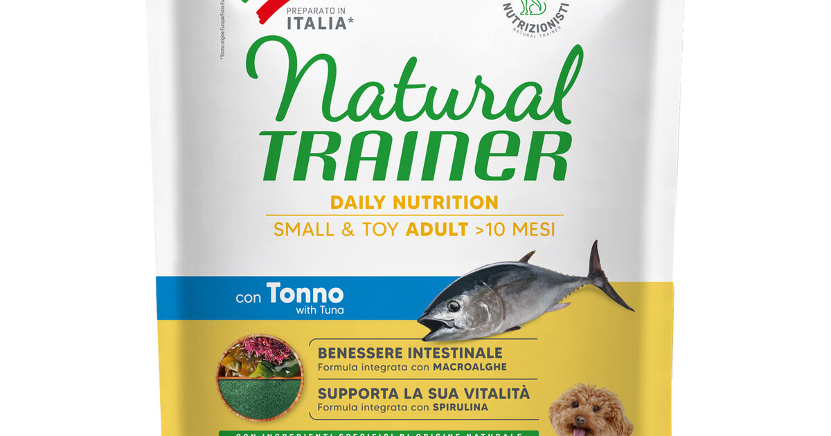 TRAINER NATURAL SMALL&TOY gr 800 Pesce TRAINER NATURAL SMALL&TOY gr 800 Pesce