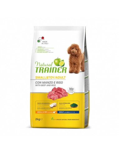 TRAINER NATURAL SMALL&TOY kg 2 Manzo