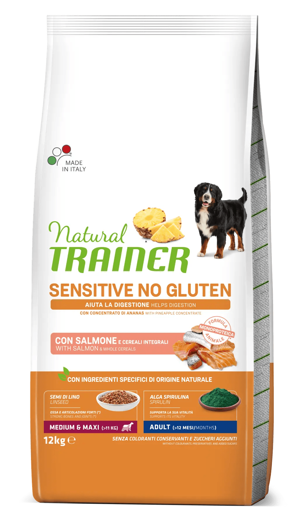 TRAINER SENS.NG DOG M/M kg 12 Salmone TRAINER SENS.NG DOG M/M kg 12 Salmone