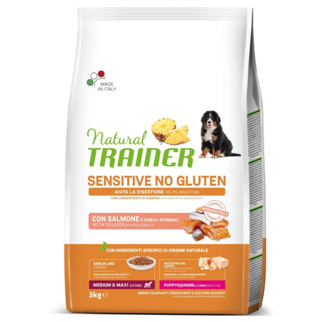 TRAINER SENS.NoGlut.M/M P&J kg 3 Salmone