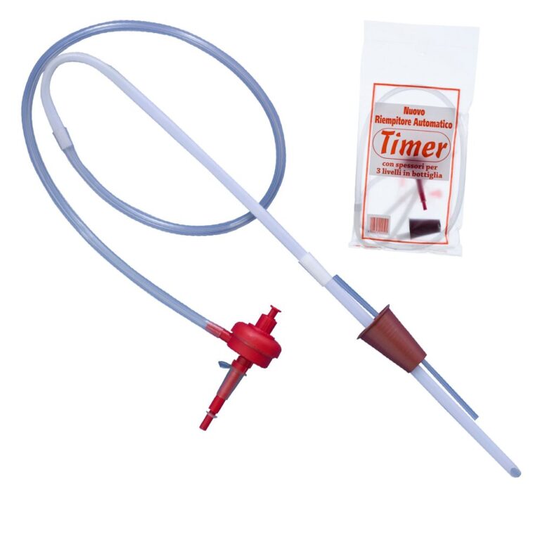 TRAVASATORE VINO BLISTER c/RUBINETTO