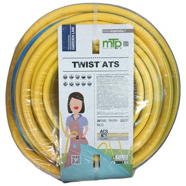 TUBO TWIST BIANCO/GIALLO 1/2" m 15