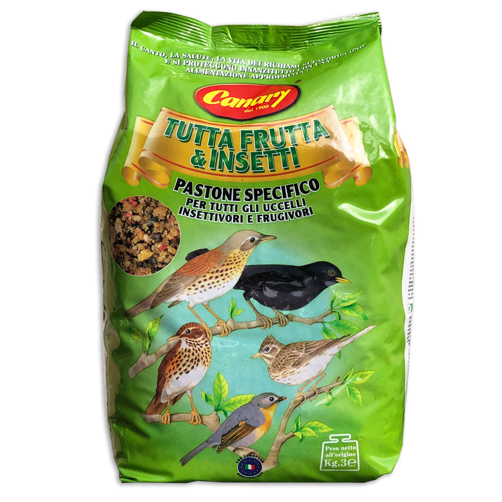 TUTTA FRUTTA&INSETTI kg 3 TUTTA FRUTTA&INSETTI kg 3