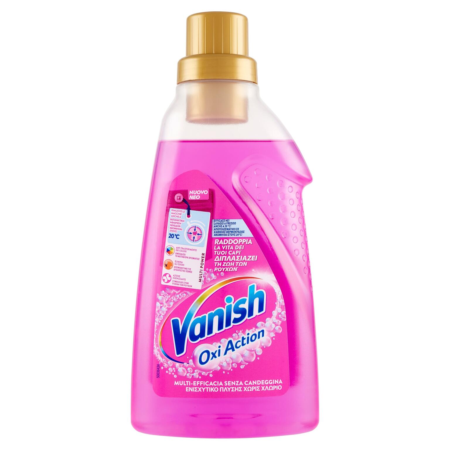 VANISH SMACCHIATORE GEL ml 750 Rosa VANISH SMACCHIATORE GEL ml 750 Rosa