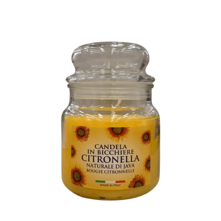 VASETTO VETRO CITRONELLA