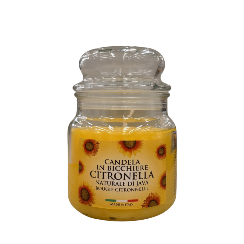 VASETTO VETRO CITRONELLA VASETTO VETRO CITRONELLA