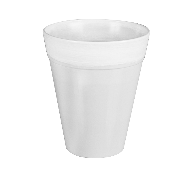 VASO DANTE cm 13 Bianco