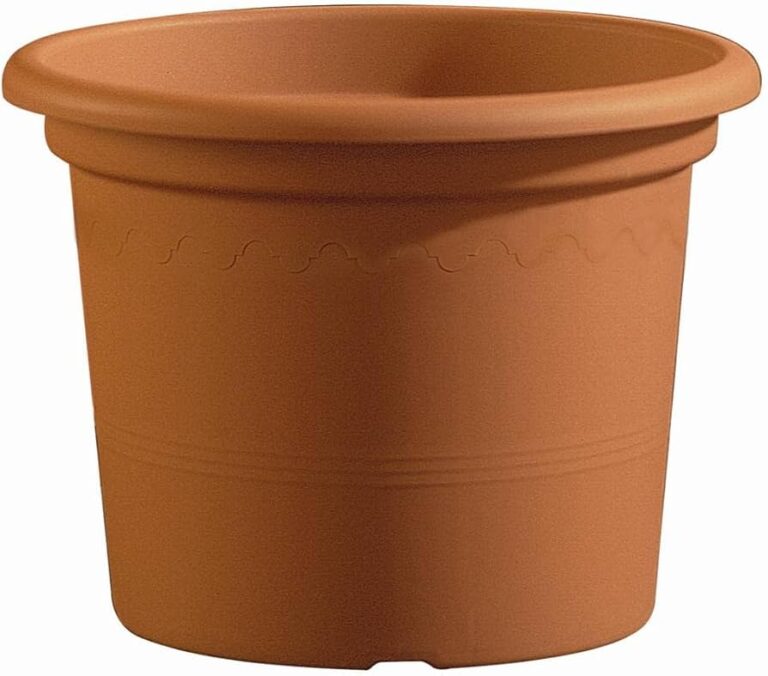 VASO GEO cm 25 Terracotta