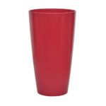 VASO LIVING HIGH ROUND cm 55H Rosso