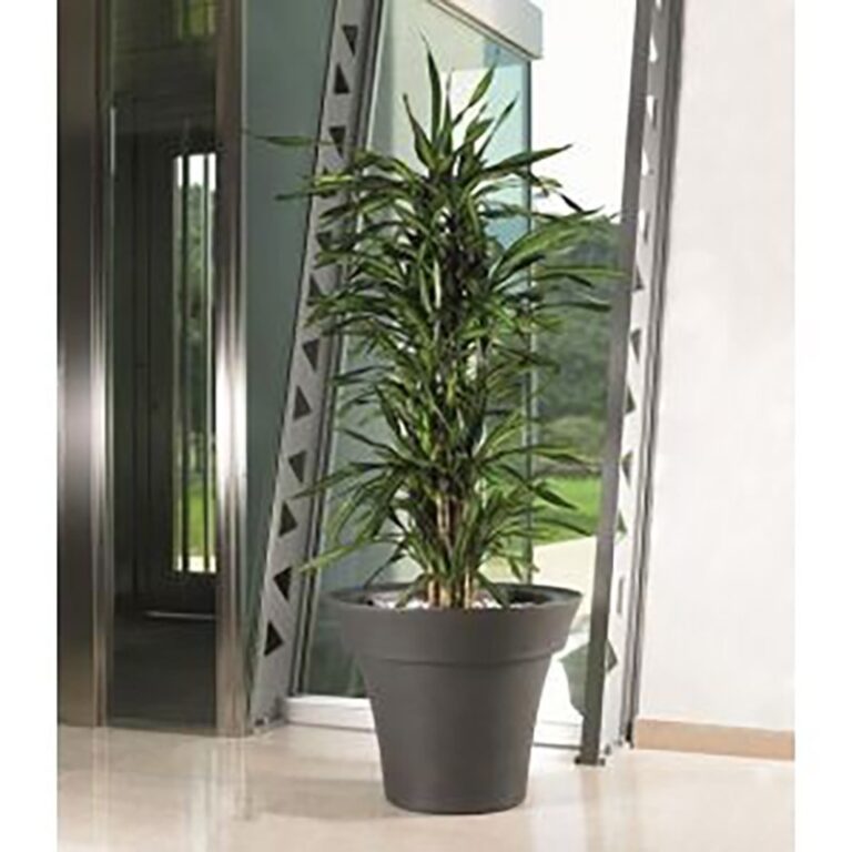 VASO MISIA RESINA cm 40 Nero Perla