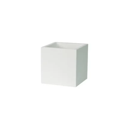 VASO SQUARE LIVING 20x20 Bianco