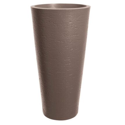 VASO TIRSO PLUS RESINA cm 40 Chocolate