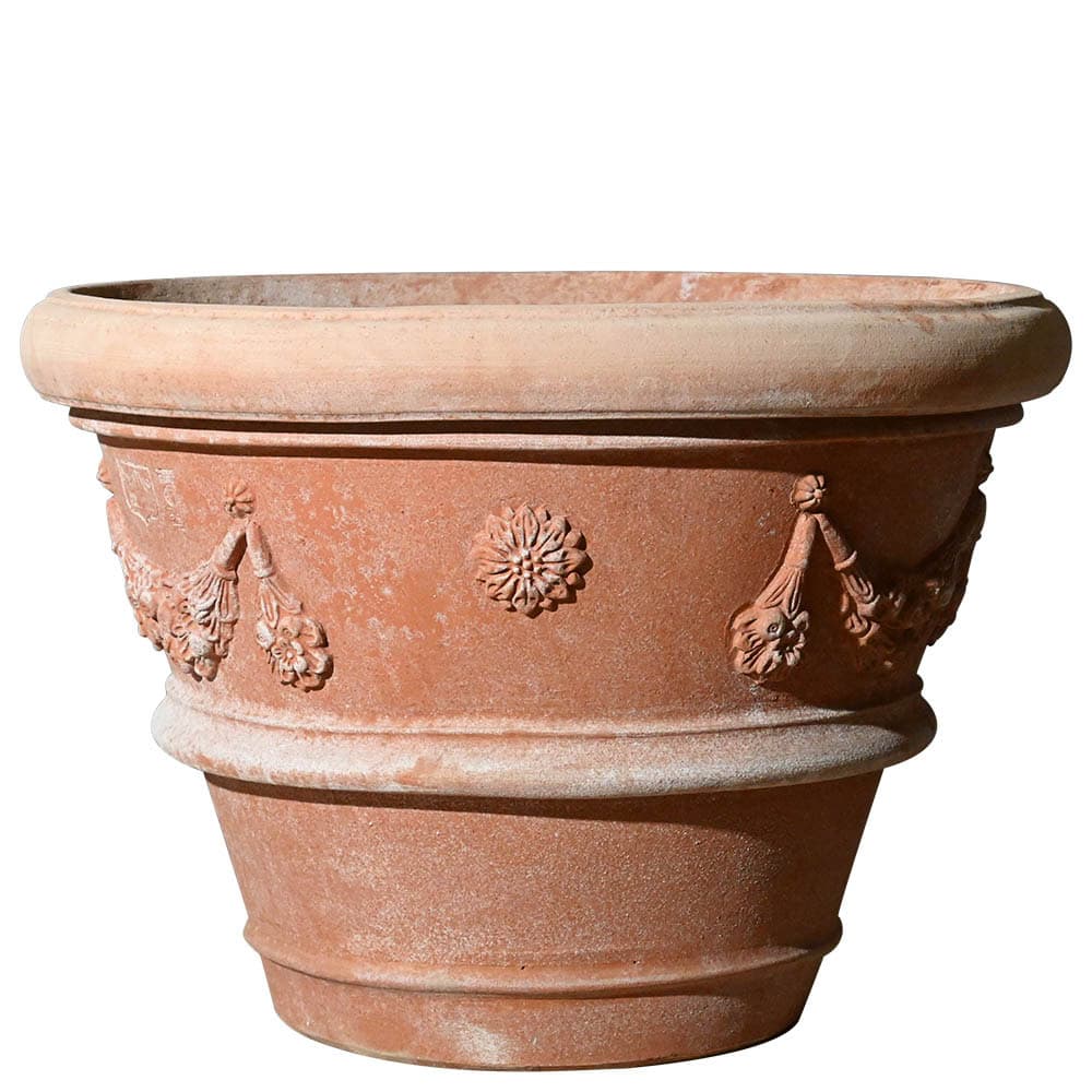 VASO TONDO FESTONATO 43x36H Imprun. VASO TONDO FESTONATO 43x36H Imprun.
