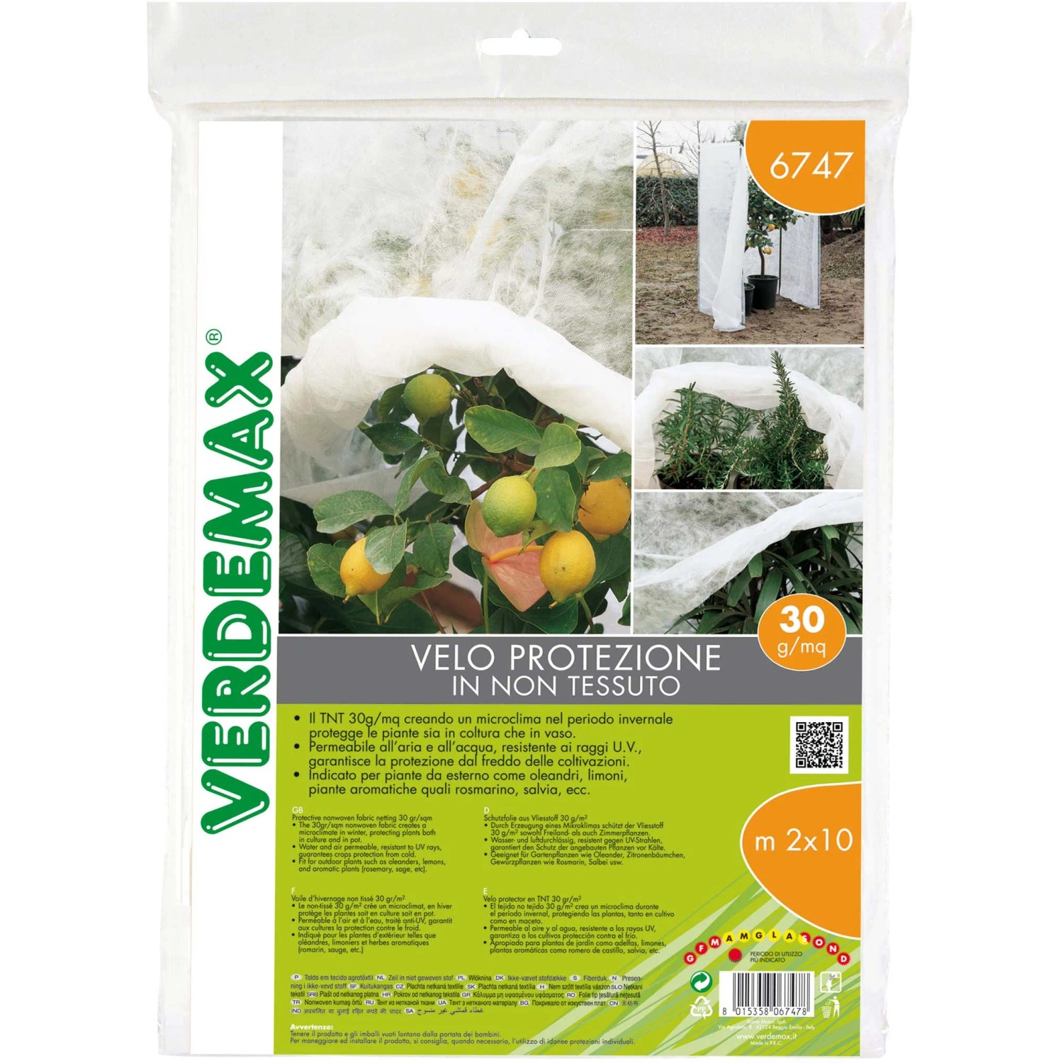 VELO PROTEZIONE TNT m 2x10 Mq/Gr.30 VELO PROTEZIONE TNT m 2x10 Mq/Gr.30