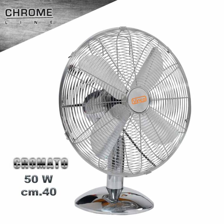 VENTILATORE DA TAVOLO 40cm 50W Vinco