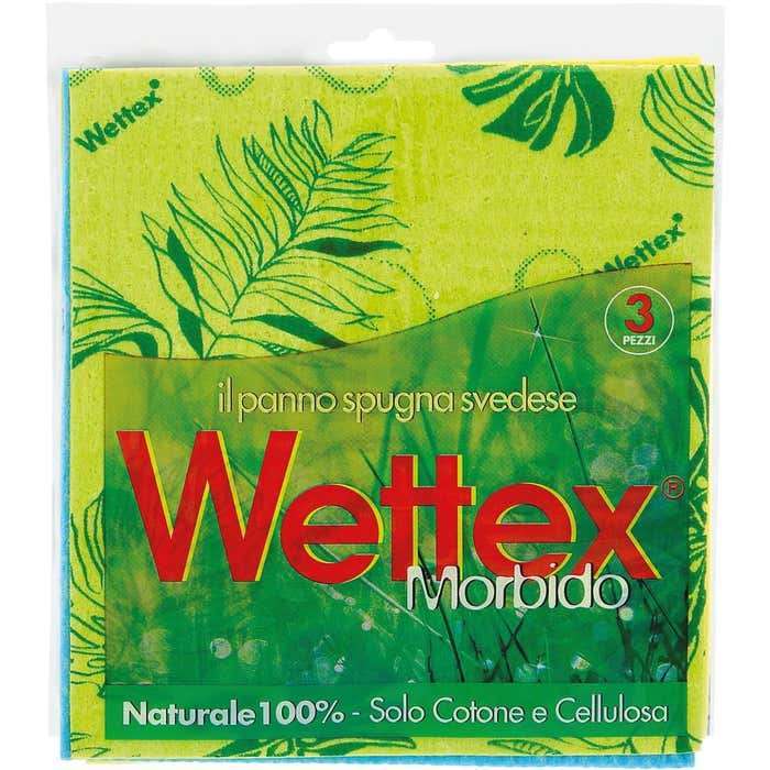 WETTEX PANNI SPUGNA Morbido TRIS