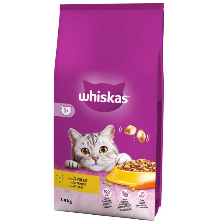 WHISKAS ADULT 1+ kg 1.4 Pollo