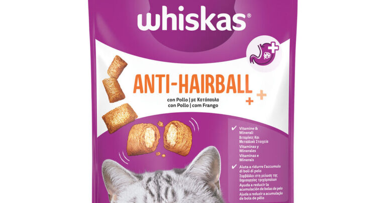WHISKAS ANTI-HAIRBALL gr 50
