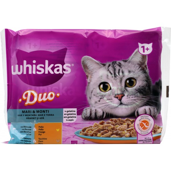 WHISKAS DUO gr 85x4 Mari&Monti
