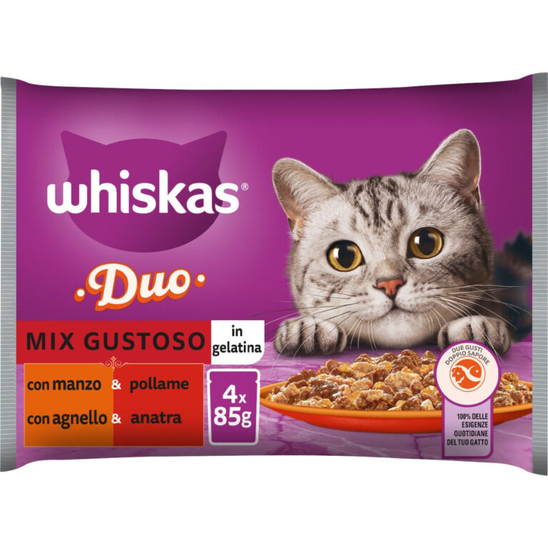 WHISKAS DUO gr 85x4 Sel.Carni