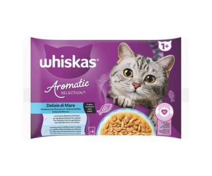 WHISKAS gr 85x4 Arom. Delizie di Mare