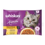 WHISKAS gr 85x4 Arom. Pollame Delicato