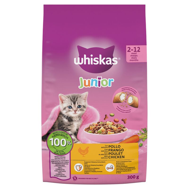 WHISKAS JUNIOR gr 300 Pollo WHISKAS JUNIOR gr 300 Pollo