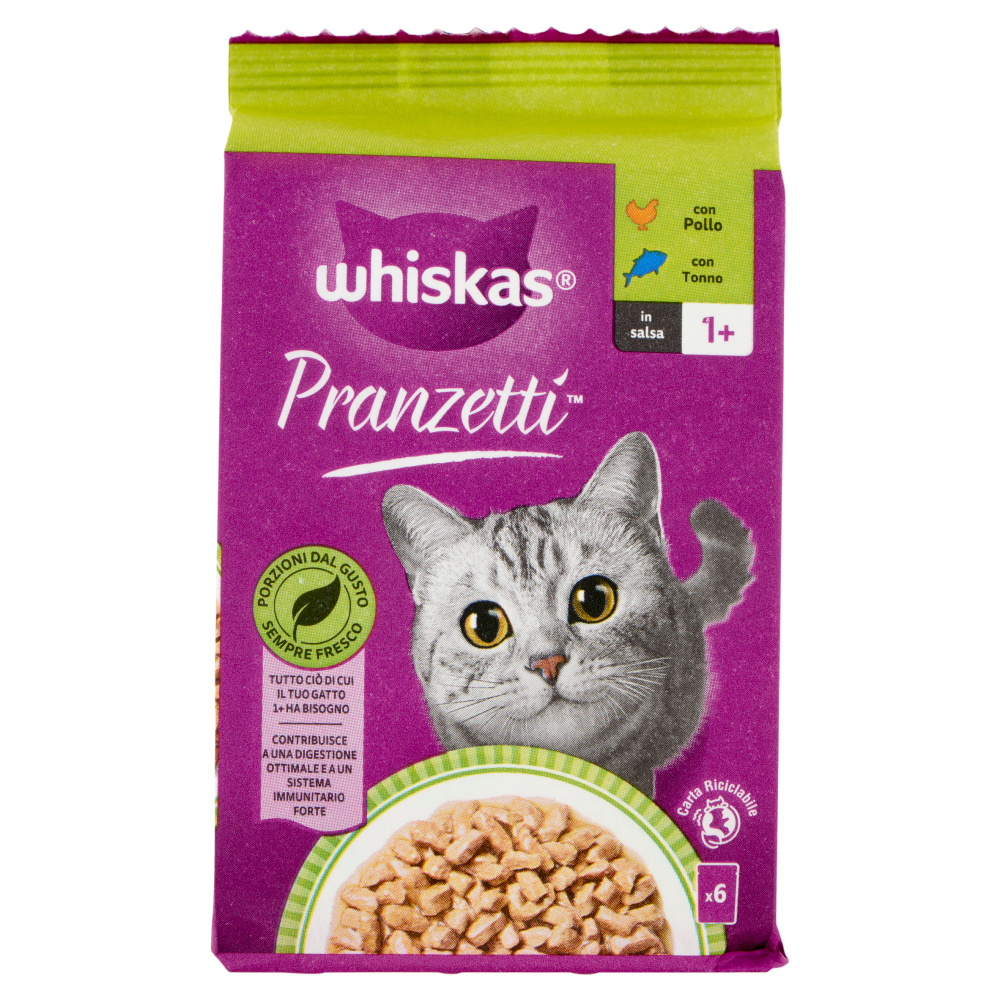 WHISKAS PRANZETTI gr 50x6 WHISKAS PRANZETTI gr 50x6