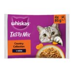 WHISKAS TASTY MIX gr 85x4 Country Coll.