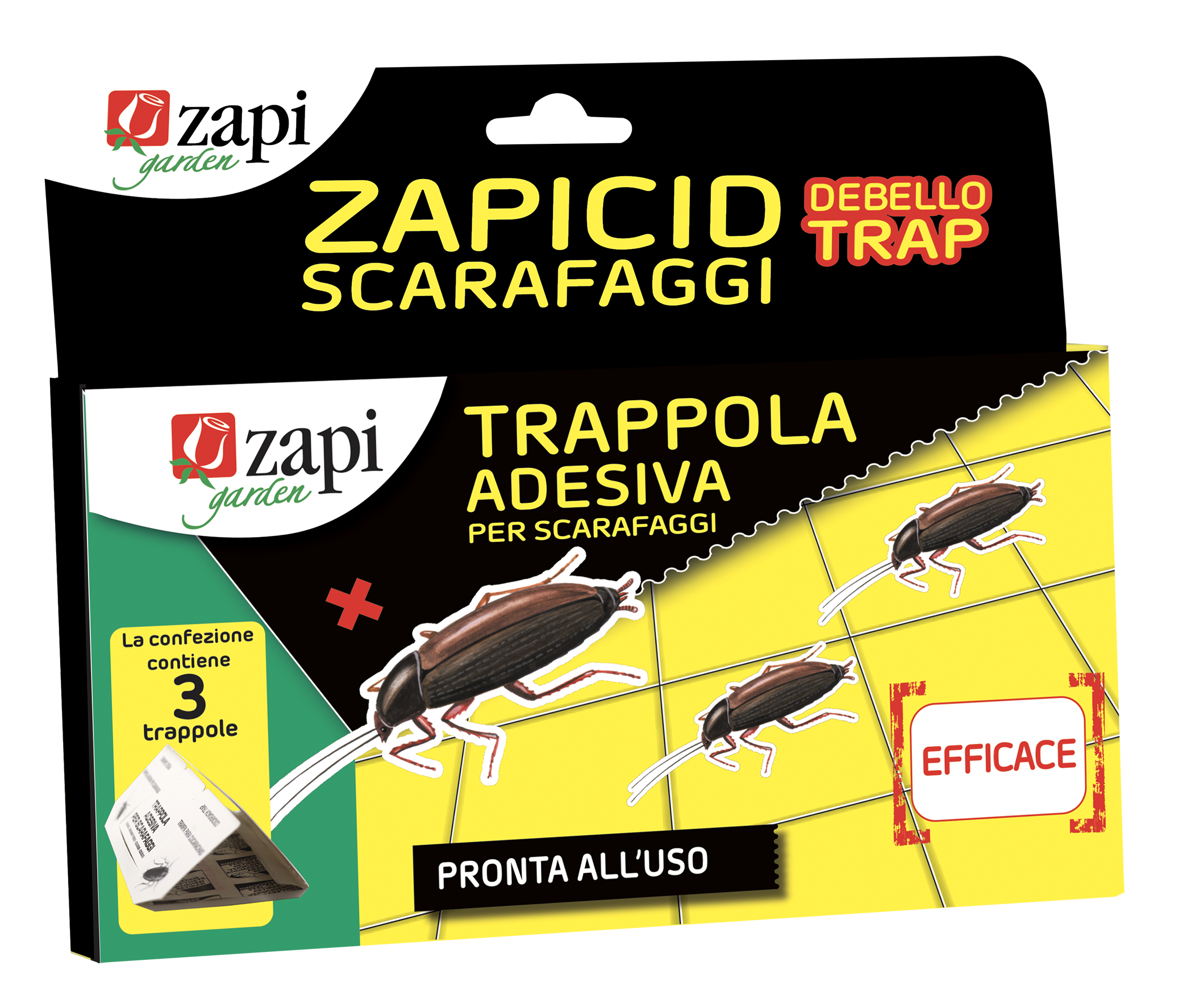 ZAPICID DEBELLO TRAP 3 Trappole Zapi ZAPICID DEBELLO TRAP 3 Trappole Zapi