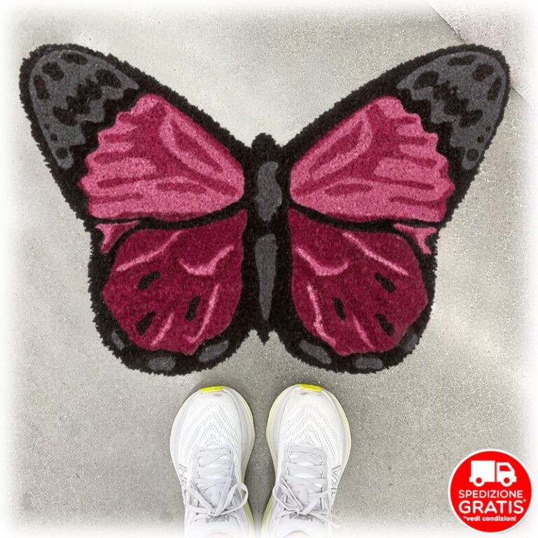 ZERBINO FORMAT PRINT cm 40x68 Butterfly