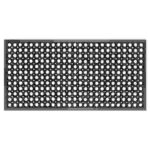 ZERBINO RINGO cm 50x100 Nero Gomma