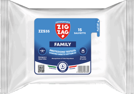 ZIG ZAG SALVIETTE ANTIPUNTURA Family