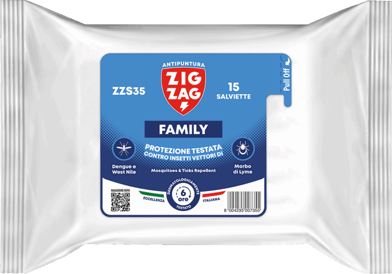 ZIG ZAG SALVIETTE ANTIPUNTURA Family