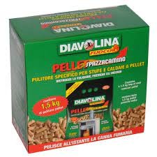 DIAVOLINA SPAZZACAMINO Pellet kg 1.5