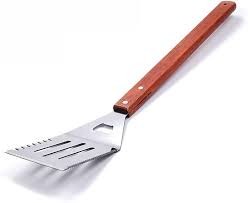 PALETTA BARBECUE ACCIAIO INOX M/Legno