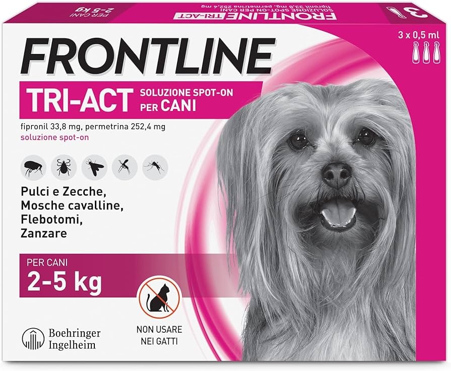 FRONTLINE TRI-ACT CANI kg 2-5