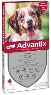ADVANTIX Spot On CANE kg 10-25 4x2.5ml