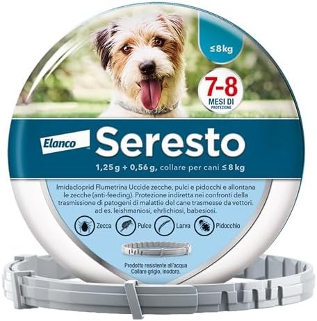COLLARE SERESTO CANI Fino kg 8