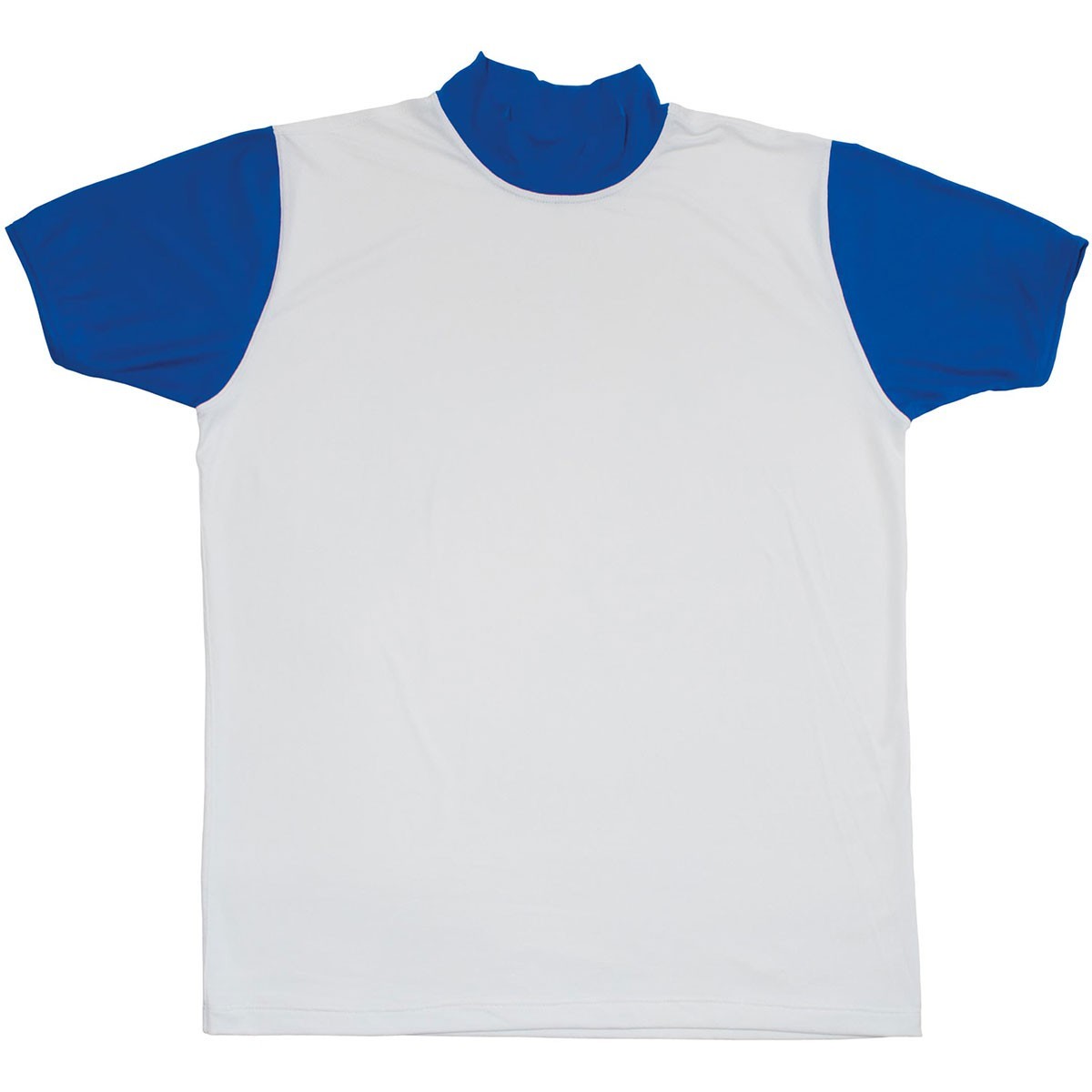 T-SHIRT POLIP BIANCO-AZZURRO TG.L