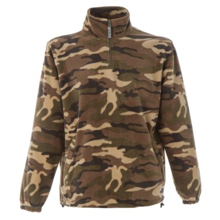 PILE MIMETICO 1/2 ZIP TG.M