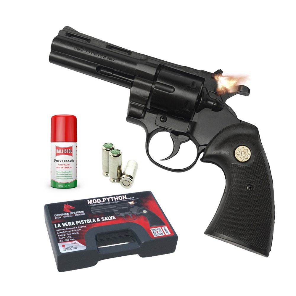 PIST.KIMAR 4"BLACK CAL 380