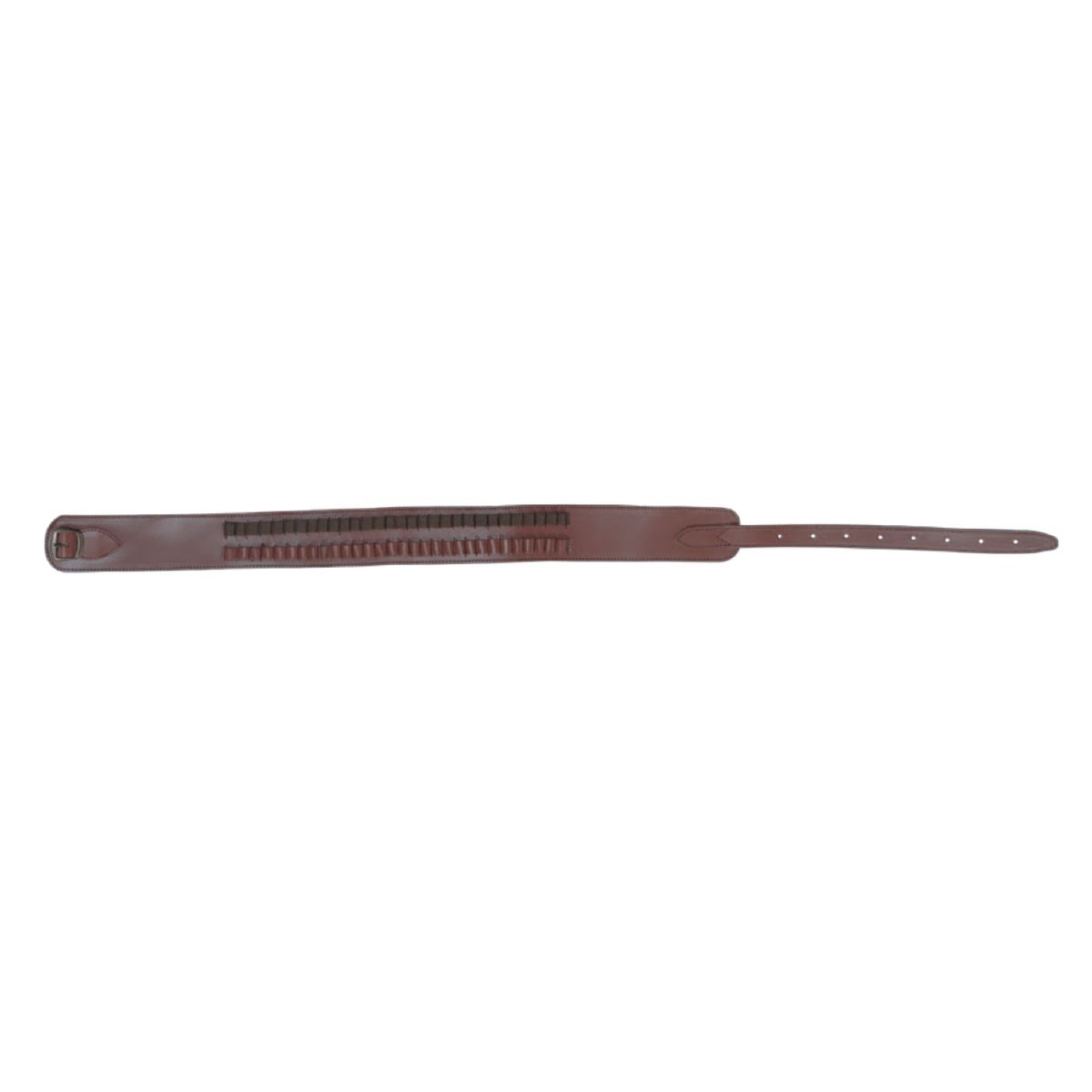 CARTUCCERA PELLE MARRONE CARABINA