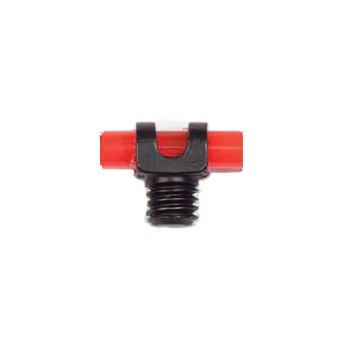 MIRINO ROSSO FLUO 2X7 FILETTO 2,6