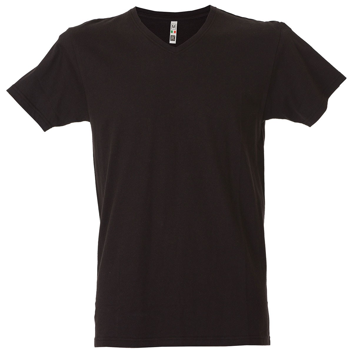 T-SHIRT M/CORTA NERA TG.L