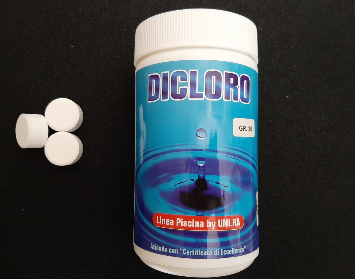 DICLORO PASTIGLIE 56% Gr.20 kg 1