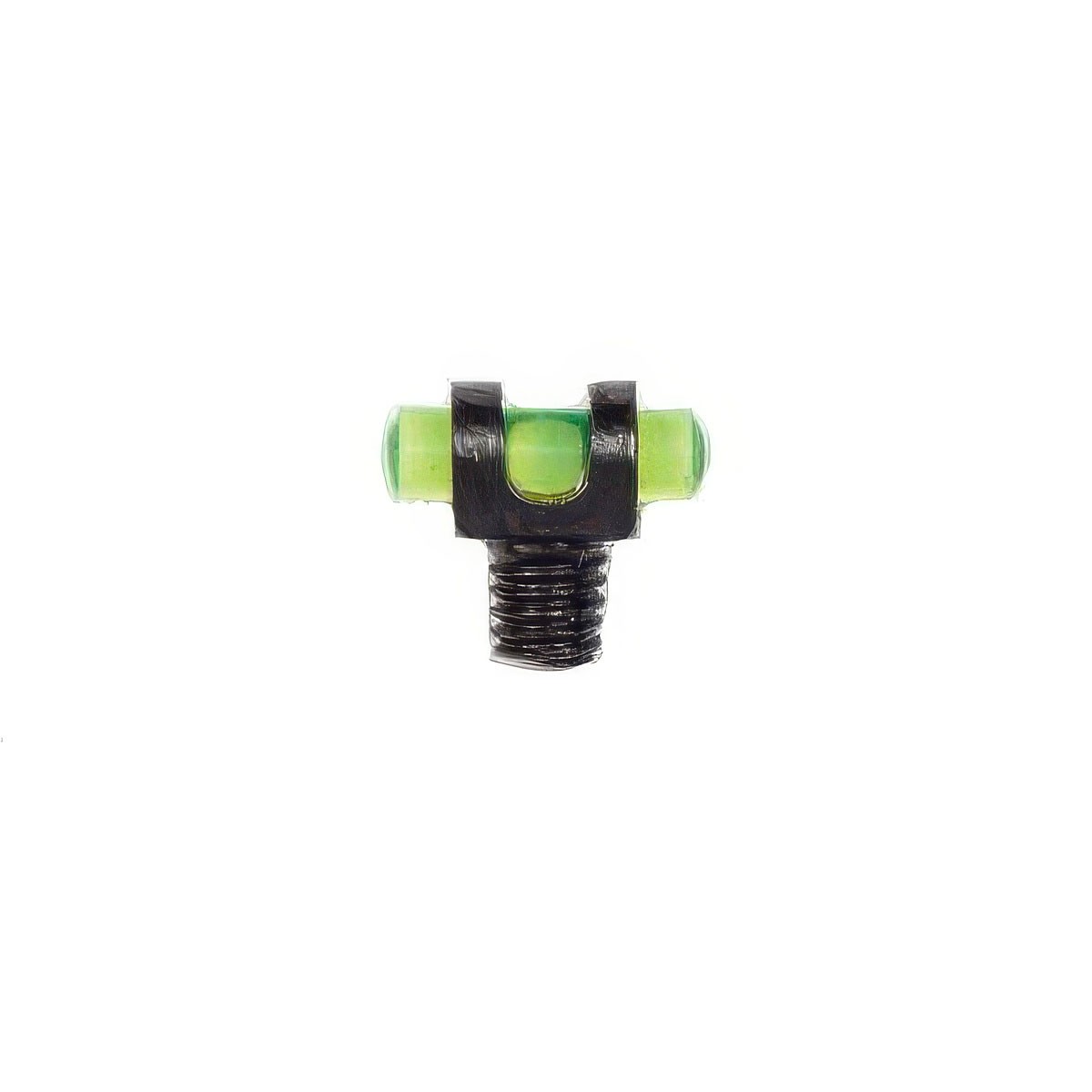 MIRINO FIBRA OTTICA VERDE 2X13 FILETTO 3.0