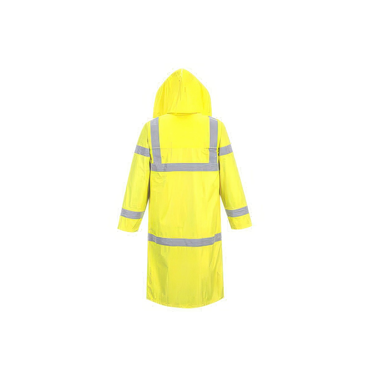 IMPERMEABILE LUNGO GIALLO TAGLIA XXL