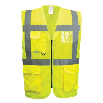 GILET MADRID HV GIALLO TG. XXL